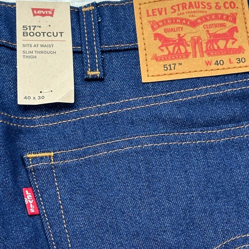 Jeans Levi's 517 Para Hombre Talla 40X30 Bootcut Denim Vaquero Western - Imagen 12 de 13
