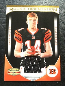 2011 Gridiron Gear Rookie Jersey Non Auto Andy Dalton RC &hellip;