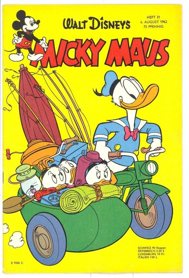 Micky Maus original 1962 Nr.31 Z1-2/2 - Bild 1 von 1