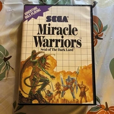 Miracle Warriors: Seal of the Dark Lord (Sega Master, 1988)
