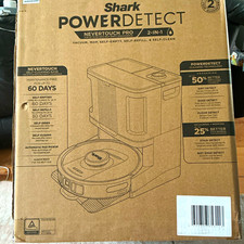 Shark PowerDetect NeverTouch Pro Robot Vacuum Mop Self-Empty AV2810ZEUKWH