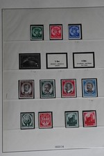 171 Deutschland 1933 bis 1945 postfrisch , fast vollst&auml;ndig mit Portomarken