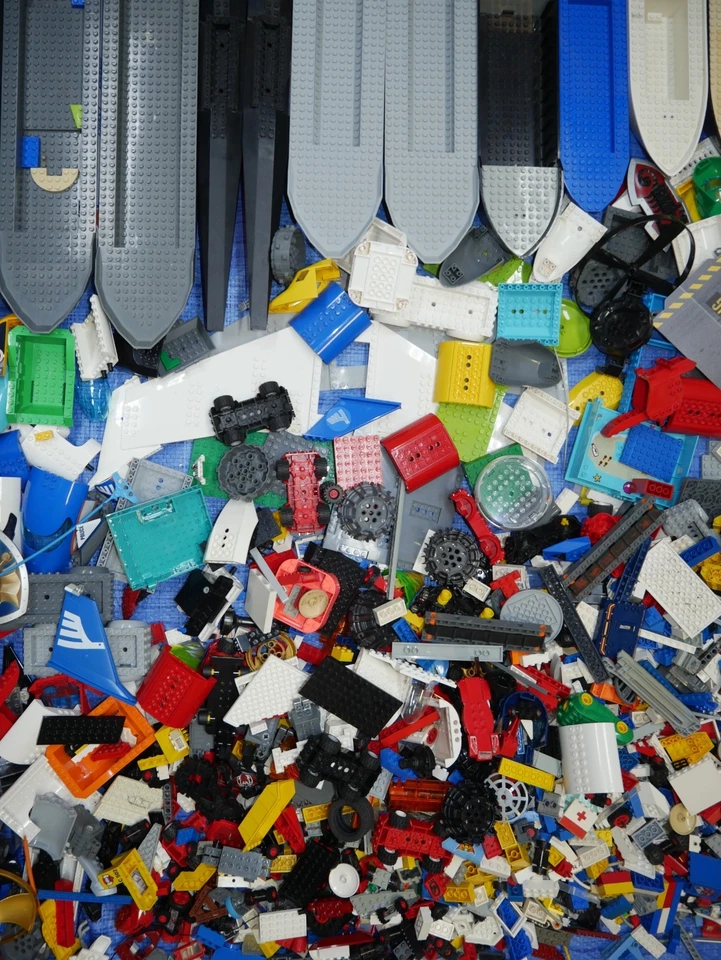 LEGO® 14,2 Kg Teile Konvolut - diverse Teile bunt gemischt viele Farben B-WARE - Bild 3 von 4