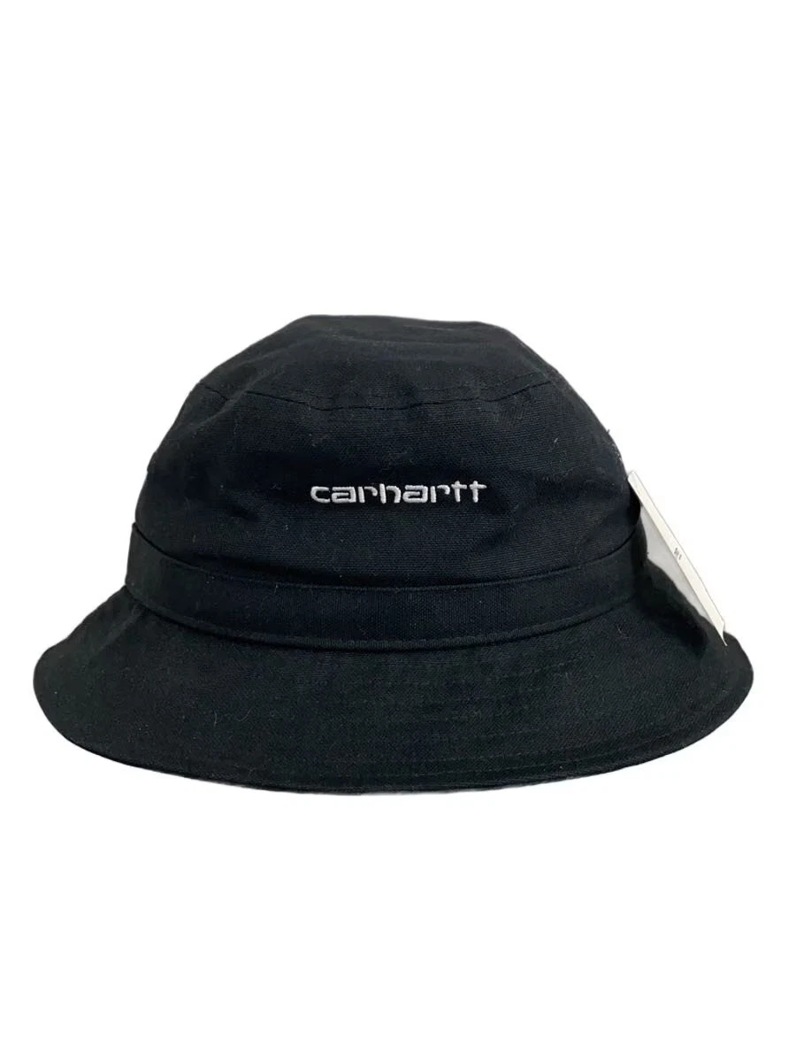 Carhartt Bucket Hat M Cotton Blk Men's Script Bucket Hat Aey93