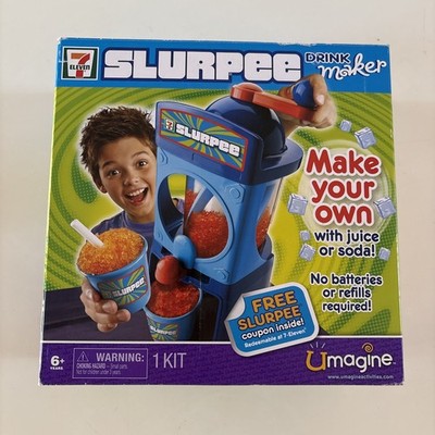 7-Eleven Slurpee Maker Slushie Machine Spin Master 2012 NEW Open Box Complete 