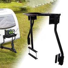 A-frame Adjustable Trailer Tray 300 Lbs For Outdoor Rv Camper Cc-255 Tongue Rack