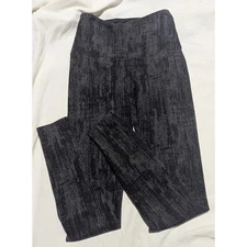 Lyssé Womens Blackwash High waisted Leggings XS athleisure comfort stretch