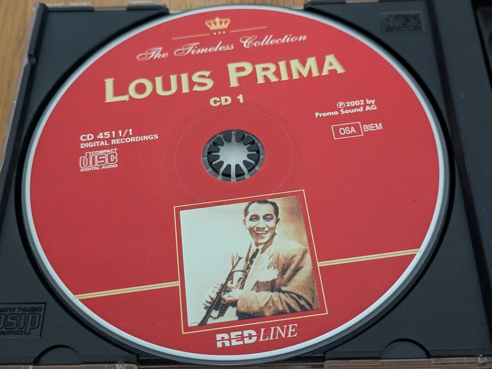 Louis Prima Louis Prima The Timeless Collection 2 CD Box 2002 Angelina Oh, Marie - Bild 2 von 4