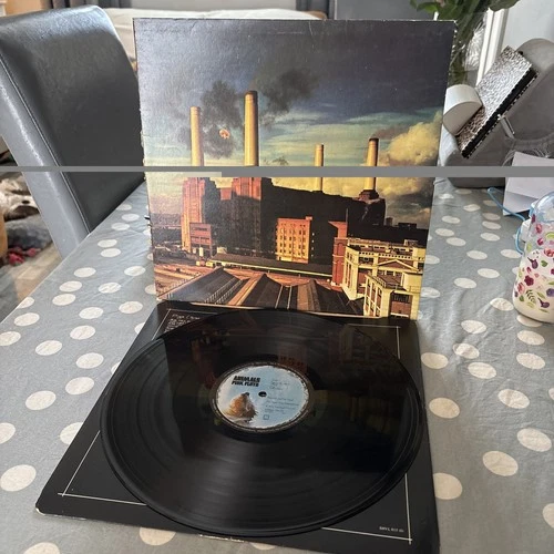 PINK FLOYD ANIMALS  12" VINYL  SHVL 815 1977 1ST UK WIDE SPINE 2U/2U. VG+/VG+!