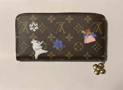 Louis Vuitton Zippy Wallet In Monogram With 2025 Vivienne Winter