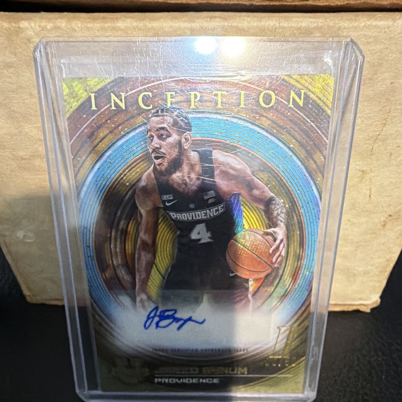 Topps 2022-23 Bowman Univ Inception NCAA Basketball 5 Auto Lot + Edey #59