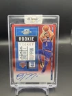 2020-21 Panini Contenders Optic - Rookie Ticket Variation Obi Toppin 118 Red /99