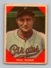 1960 Fleer Baseball Greats #76 Paul Waner LOW GRADE Vintage HOF Card