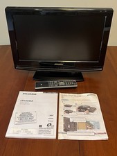 Sylvania LD195SSX 19" 720p LCD Gaming TV DVD Combo W/ Remote TESTED Read