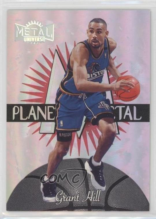 1997-98 Metal Universe Planet Metal Grant Hill #11PM HOF u0u
