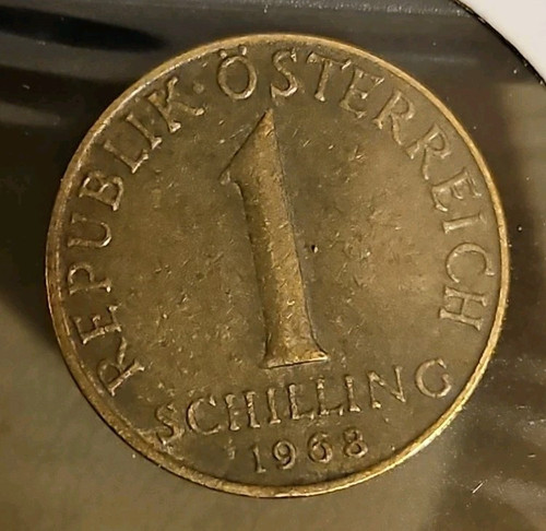1968 Austria 1 Schilling