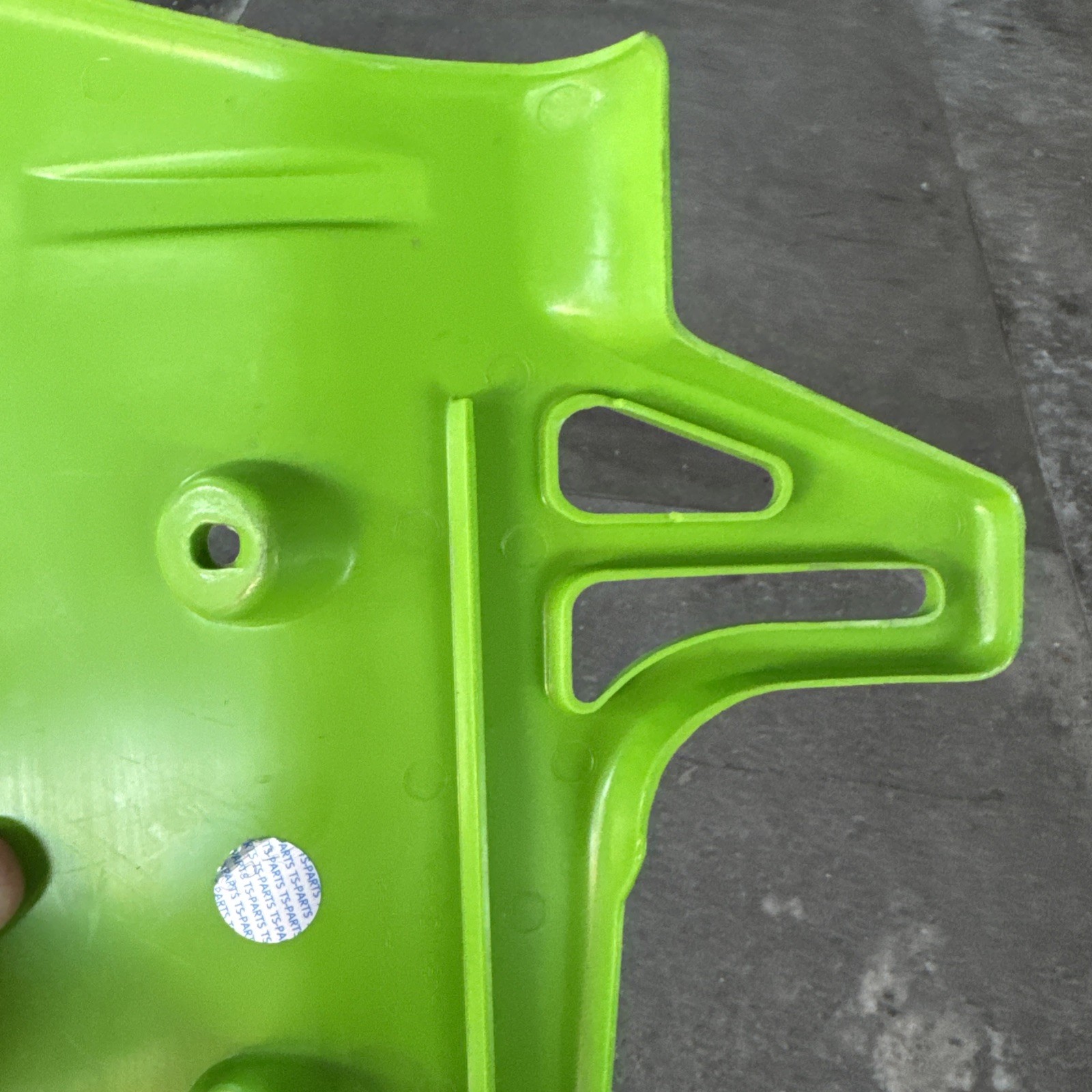 Kawasaki 1987 KX60 NOS OEM Radiator Shroud / Shroud / Vintage Mini / #49089-1056