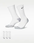 Nike Men's White Everyday Max Crew Socks (3 Pairs) (SX5547-100) - Men 8-12 -NEW