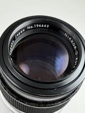 Nikon Nippon Kogaku Japan NIKKOR-Q Auto 1:2.8 f=135mm