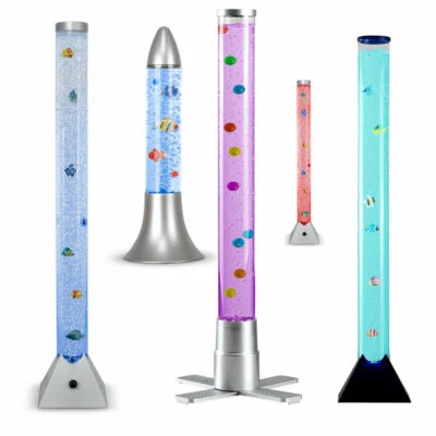 MINISUN LED Bubble Lamp Novelty Light Colour Changing Tower Tube Sensory RGB Lighting
