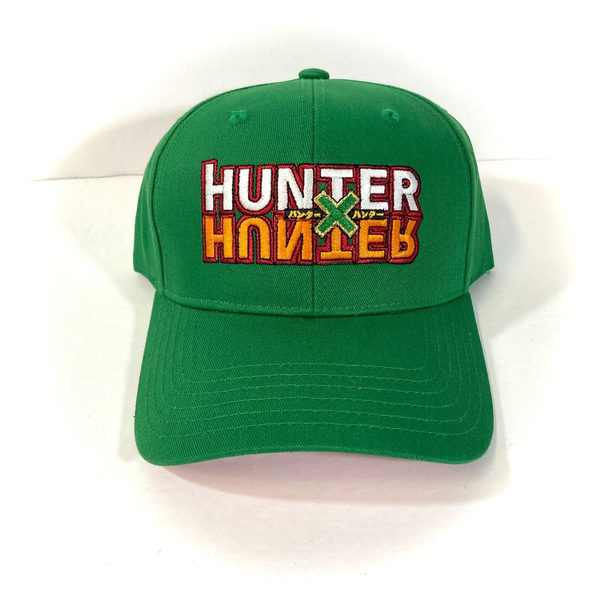 new HUNTER x HUNTER HAT green structured curved bill anime manga