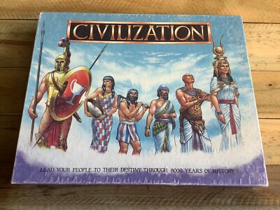 CIVLIZATION BOARD GAME - GIBSONS GAMES MADE in ENGLAND