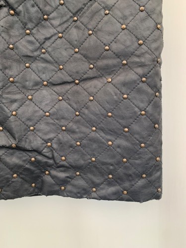 River Island Black Studded Short Skirt Size 8 Lined - Picture 4 of 6
