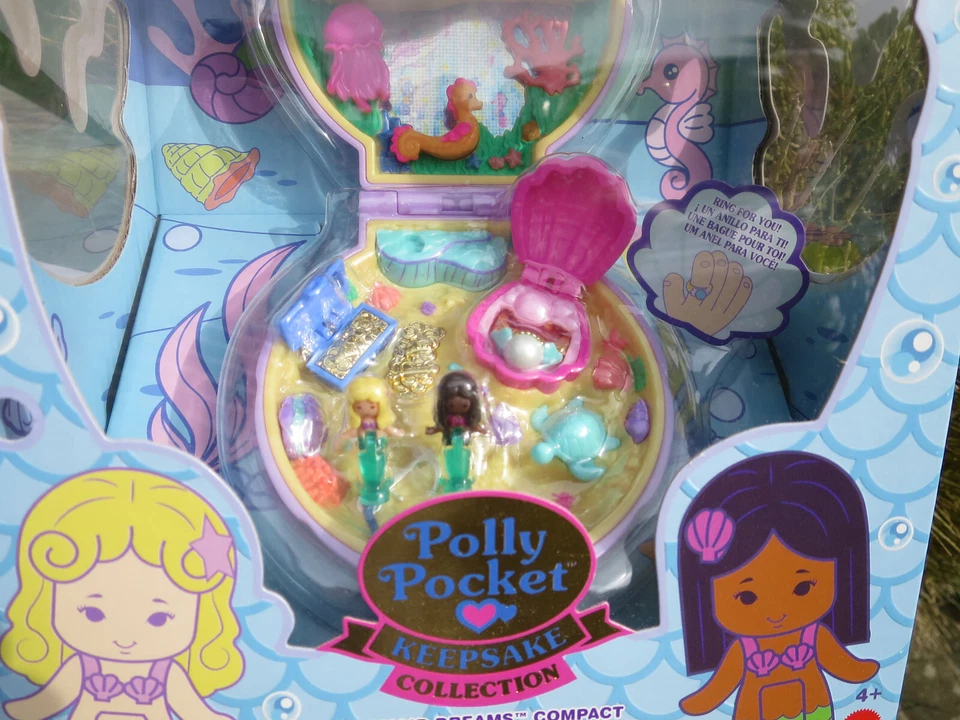 Mini Polly Pocket ARIEL Mermaid Keepsake Collection NEU 💯% Limitiert Mattel - Bild 4 von 4