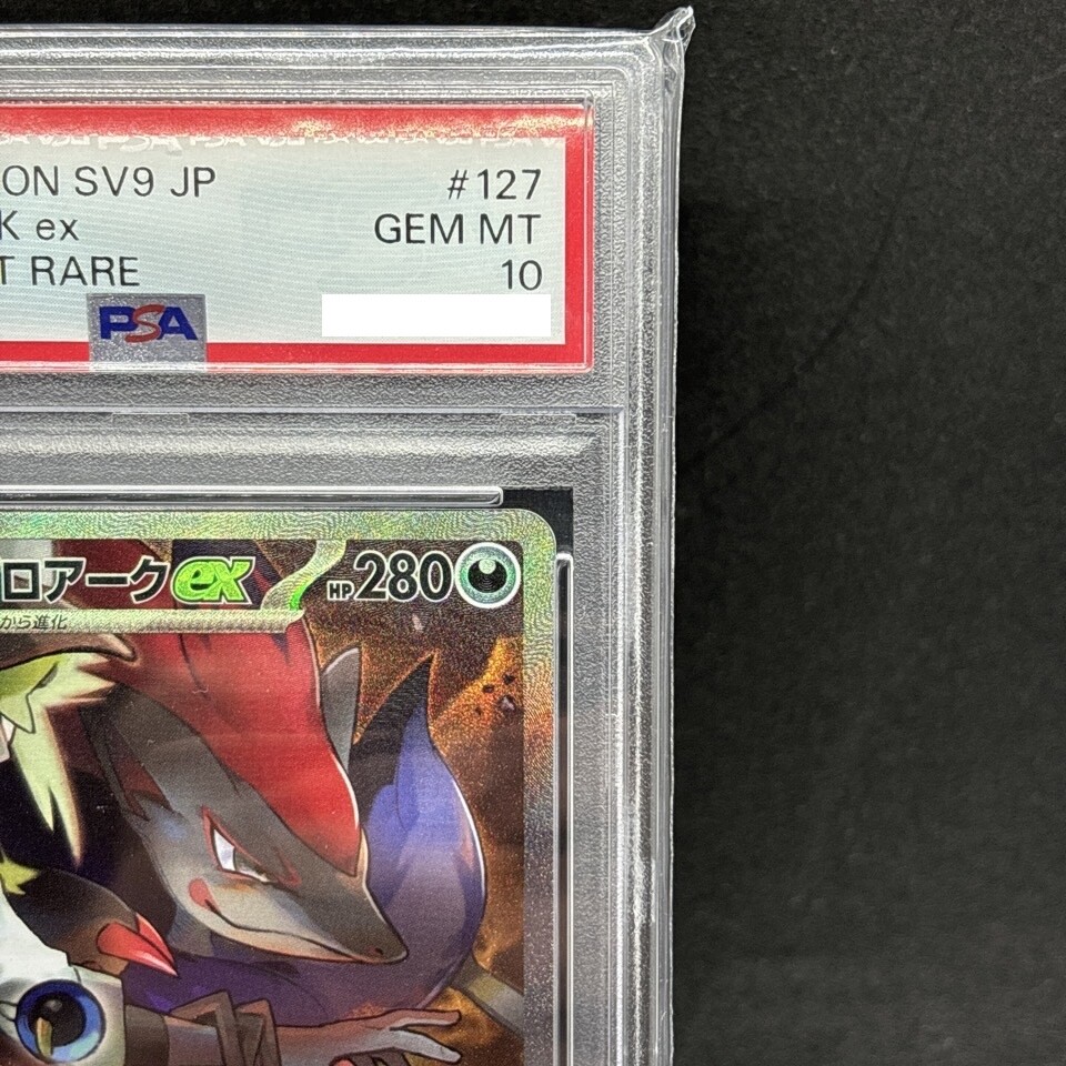 PSA 10 N's Zoroark ex SAR 127/100 Battle Partners sv9 Pokemon Card