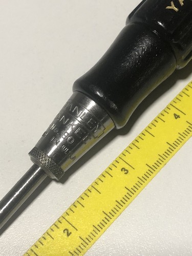 Stanley Yankee Baby 2” Screwdriver New Stubby No.90 NOS VTG Carpenter Tool Rare - Picture 4 of 7
