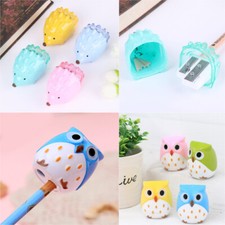 Cute Cartoon Animal Hedgehog/ Owl Pattern Double Holes Pencil Sharpeners