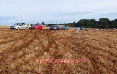 FOTO RUTSCHIGER PARKPLATZ AUF DER GROSSEN DORSET DAMPFMESSE DIE ERSTEN TAGE DES TH