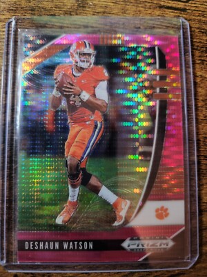 2020 Prizm Draft Picks Deshaun Watson Pink Pulsar Prizm #34 Browns Clemson