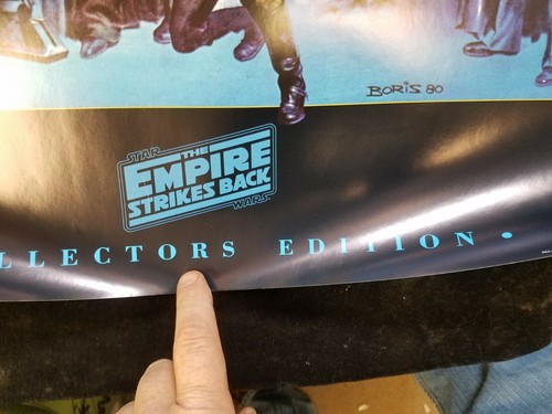 1994 Western Graphics STAR WARS Empire Strikes Back Collector's Edition Poster - Picture 6 of 6