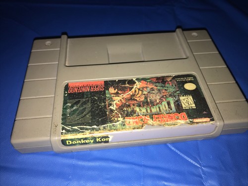 Donkey Kong Country Super Nintendo Tested SNES Used Tested - Picture 3 of 4