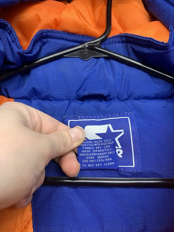 Chaqueta De Colección Florida Gators Starter Para Hombre Grande Puffer Anarok Años 90 Y2K Foto 4 de 4