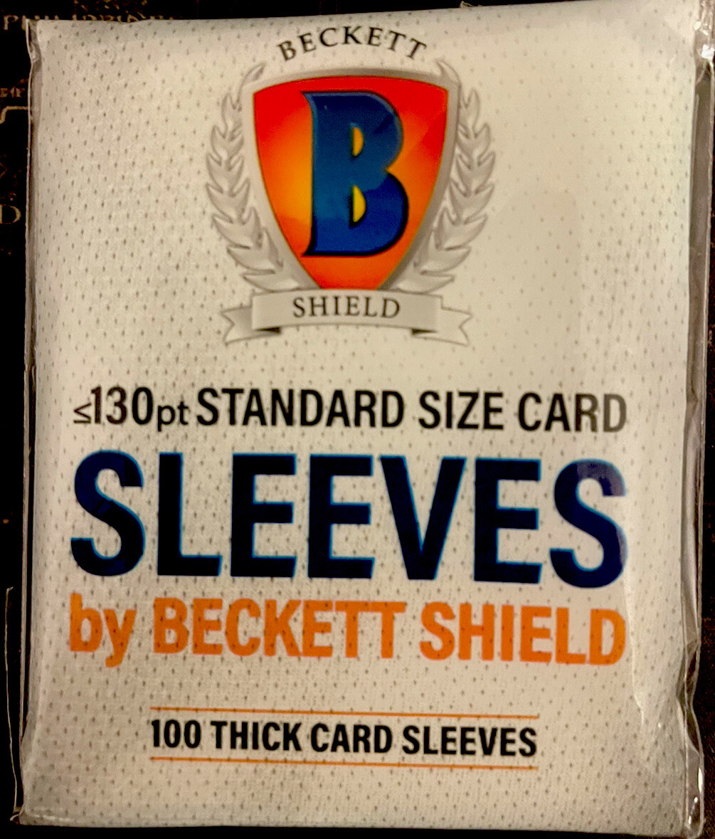 Beckett Shield Semi-Rigid Large Size Card Storage Sleeves
