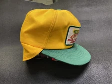 Vintage Dekalb Patch Ear Cover Farmers Hat Cap, Large