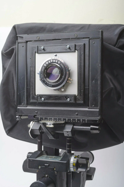 Graflex Crown or Speed Graphic lens board to Sinar adapter