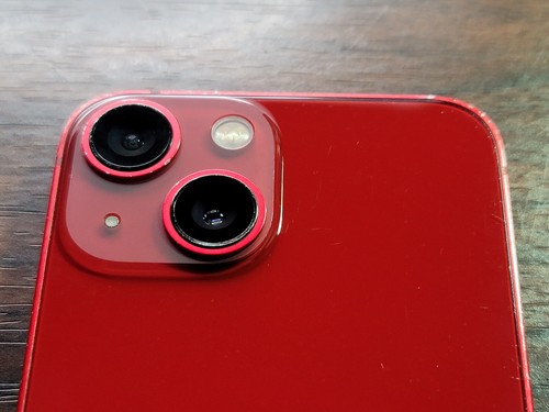 Apple iPhone 13 mini - Unlocked - Red - 256 GB - Fair - A2481 - LCD Burn - Afbeelding 10 van 19