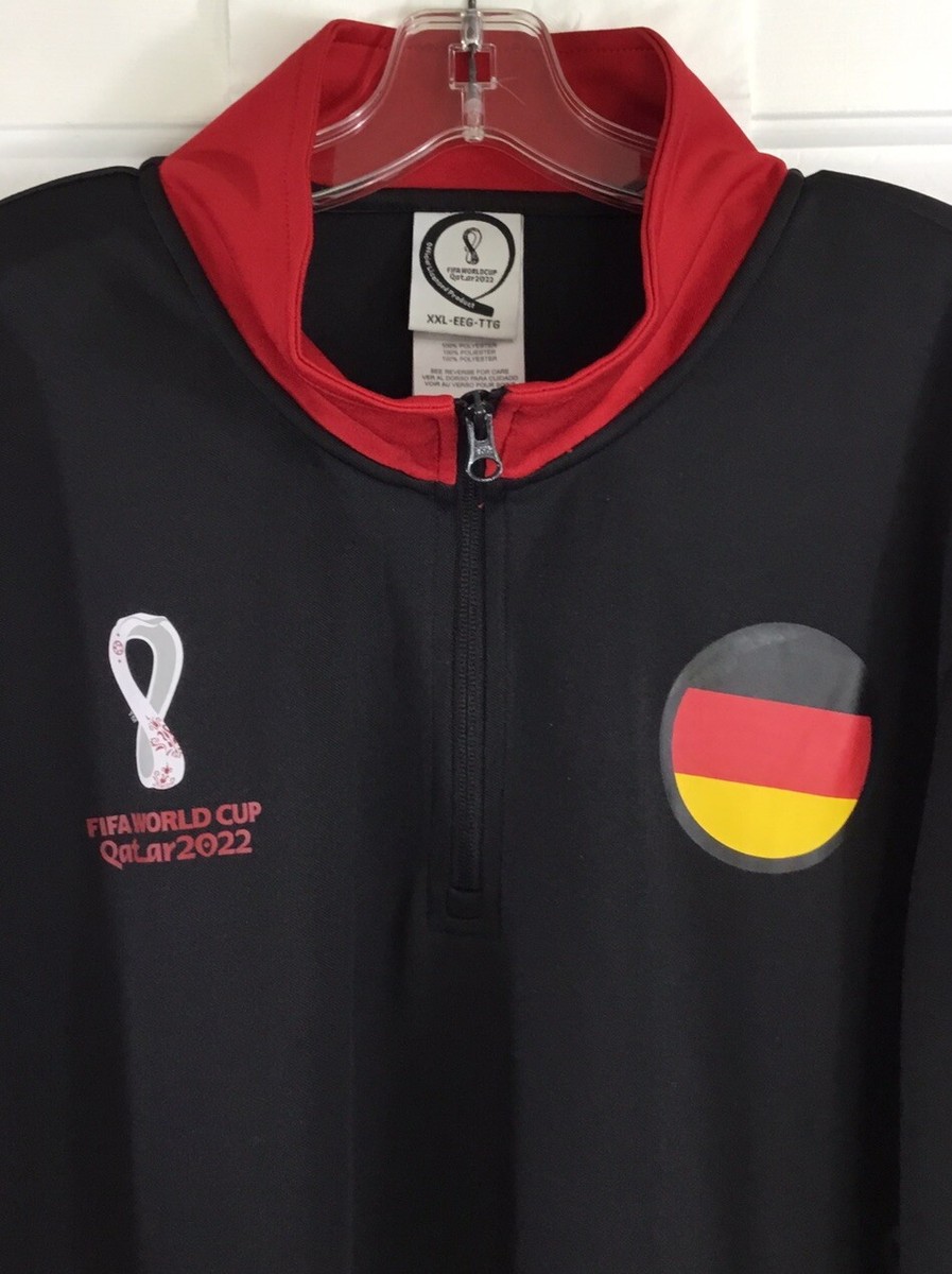 FIFA World Cup Germany National Team Track Jacket Men's 2XL 1/4