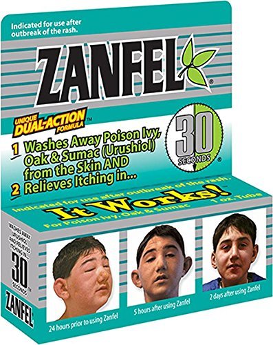 ZANFEL Poison Ivy, Poison Oak, Poison Sumac 1oz - EXPIRATION 2032 - Picture 1 of 1