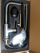 Appaso Low Pressure Tap. Stainless Steel, Brand new, unused, still in box.
