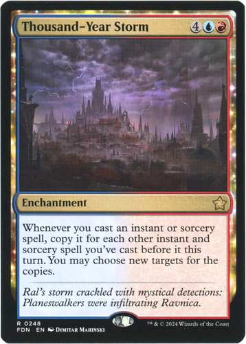 Thousand-Year Storm - 0248 - Foundations - Magic the Gathering (MTG)