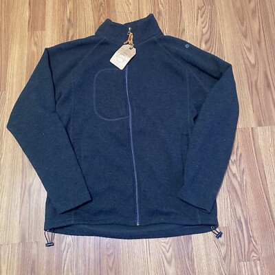 Original Weatherproof Vintage Jacket Mens X Large Full Zip Up Dark Gray NWT