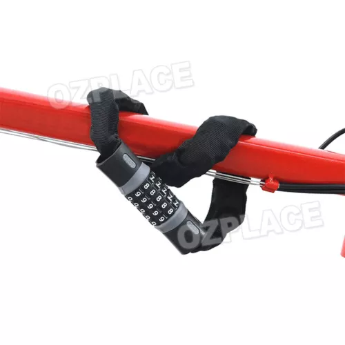 Heavy Duty Chain Lock Security 5-Digit Combination Bike Bicycle Motorcycle 60cm - Picture 7 of 12
