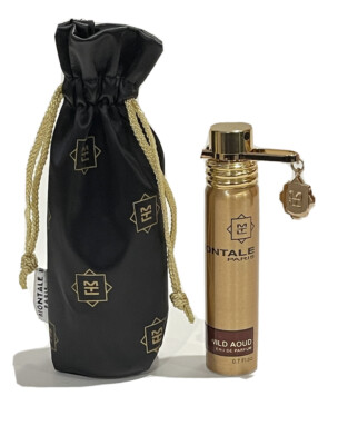 Montale WILD AOUD 0.7oz EDP Spray Mini Unisex New In Pouch