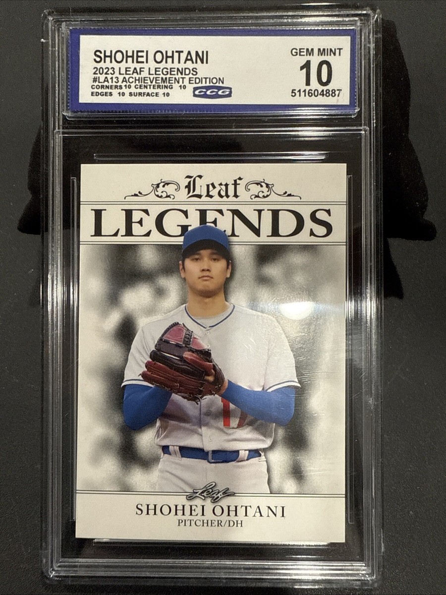 Shohei Ohtani 2023 Leaf Legends Achievement Edition #LA-13 Los