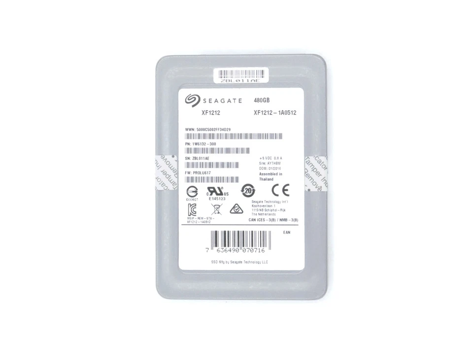 Seagate XF1212-1A0512 Nytro 480GB SATA 6Gb/s MLC 2.5 SFF Solid State Drive SSD - Image 2 of 4