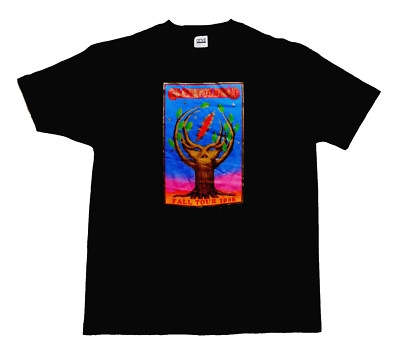 Grateful Dead Shirt T Shirt Vintage 1989 Fall Tour Warlocks Tim Harris GD XL New